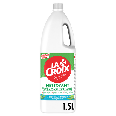 Eau de Javel LACROIX multi-usage forêt d'Eucalyptus 1,5L