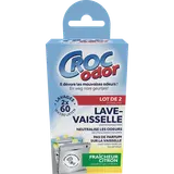 Désodorisant lave-vaisselle Citron CROC'ODOR x2
