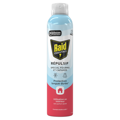 RAID ESSENTIALS répulsif spé.fourmis & cafards TP18 300ml