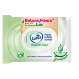 Papier toilette humide aloe vera douceur LOTUS, 42 lingettes