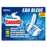 Canard WC bloc cuvette solide colorant eau bleue 5 en 1