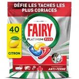 Tablette lave-vaisselle FAIRY Platinum Plus citron 40 doses