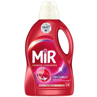 Lessive liquide MIR couleurs 1,4L