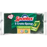 Grattes éponge avec microfibres SPONTEX, x3