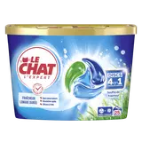LE CHAT - Lessive en doses - 4 en 1 - Souffle de Fraîcheur - 25 lavages - 412 g