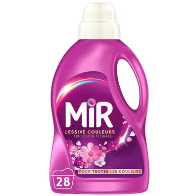 Lessive liquide MIR couleurs explosion florale 1,4L