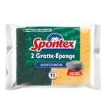 Gratte éponge Secret d'Antan SPONTEX, x2