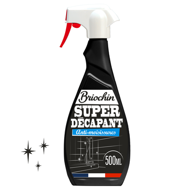 Super décapant anti moisissures action 4 en 1, BRIOCHIN, spray de 500ml