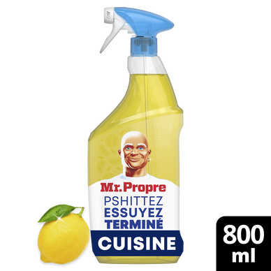 Spray système anti-poussière citron MR PROPRE 800mL