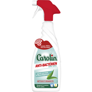 Pistolet anti-bacterien activ+ CAROLIN 650ml