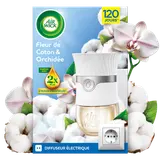 Désodorisant Diffuseur électrique AIR WICK fleur de coton & orchidée