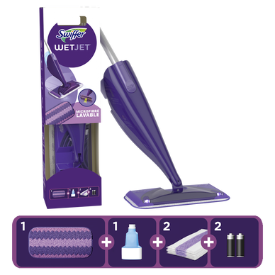 Kit Swiffer Wetjet système anti-poussière
