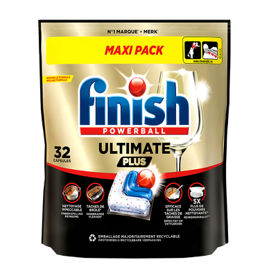 Tablette vaisselle FINISH Utimate Plus x32 380g