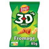 Biscuits apéritifs Saveur Fromage - LAY'S 3D'S BUGLES - 85g