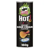 Chips Tuiles PRINGLES HOT Kickin' Sour Cream - 160g