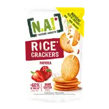 Biscuits apéritifs Crackers paprika N.A rice, sachet de 85g