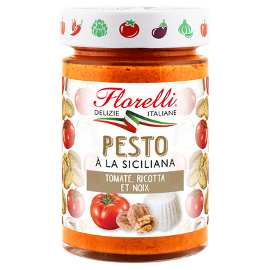 Sauce Pesto alla siciliana FLORELLI 190g