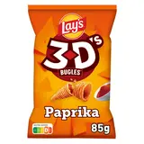 Biscuits apéritifs Saveur Paprika - LAY'S 3D'S BUGLES - 85g
