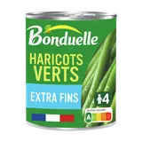 Haricots verts extra-fins BONDUELLE boîte 4/4 440g