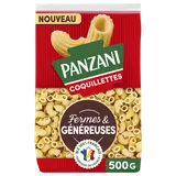 Pâtes COQUILLETTES Fermes et Généreuses blé Français PANZANI -500g