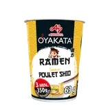 Nouilles Instantanées poulet shio OYAKATA en cup 63G