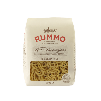 Pâtes Gramigna n°98 RUMMO 500g