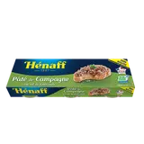 Pâté de campagne HENAFF, 3x78g