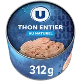 Thon entier listao naturel pêche ligne  312g