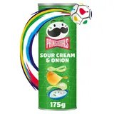Chips Tuiles PRINGLES Crème et Oignon, 175g