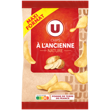 Chips à l'ancienne nature  300g