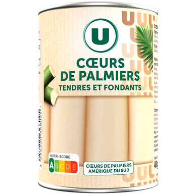 Coeurs de palmier, boîte de 1/2 220g
