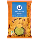 Tortillas chips goût salé  sachet de 300g