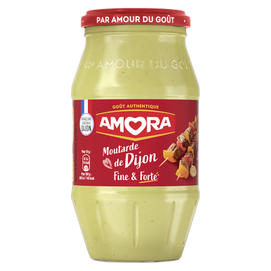 Moutarde forte AMORA - verre de 430g