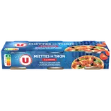 Miettes de thon tomate pêché canne  3 boîtes  -  240g