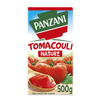 Sauce Coulis de Tomate Tomacouli  PANZANI - brique 500g