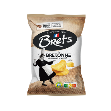 Chips saveur beurre et sel de Guérande BRET'S 125g