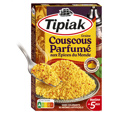 Couscous parfumé aux épices du monde TIPIAK - 2x255g