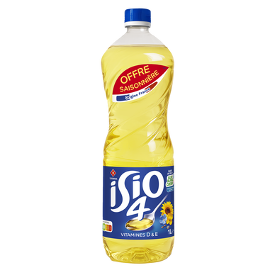 Huile ISIO 4 Lesieur bouteille 1 litre offre saisonnière