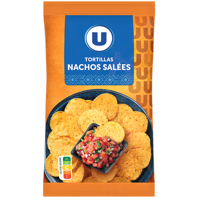 Nacho chips salées, 200g