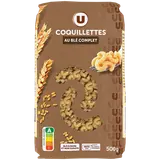Pâtes Coquillette au blé complet  sachet de 500g