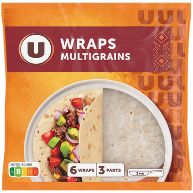 Wraps multigrains - X6 370g