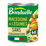 Macédoine de légumes Sans conservateur BONDUELLE - Boîte de 530g net égoutté
