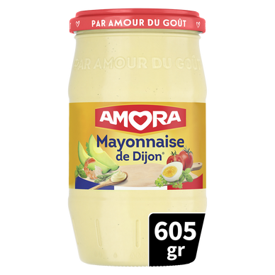 Mayonnaise de dijon AMORA - bocal de 605g