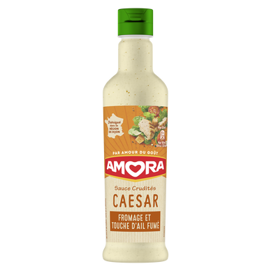 Sauce crudité caesar AMORA, flacon de 380ml