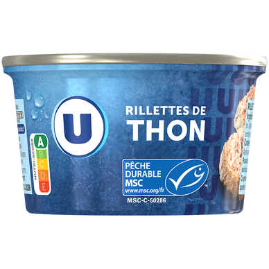 Rillettes de thon MCS U 125g