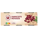 Haricots rouges U 3x1/4 375g