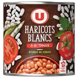 Haricots blancs tomate - Boîte 400g