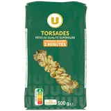 Pâtes Torsade cuisson rapide  sachet de 500g
