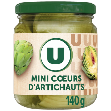 Mini coeurs d'artichauts - Bocal 115g