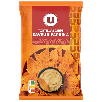 Tortillas chips paprika 300g